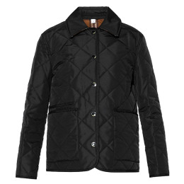 ◆당일◆23FW DRANEFELD 리버서블 체크 다이아몬드 패딩 자켓 블랙 8066078