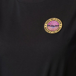 ◆13주년◆ANNAXOU 로고 패치 티셔츠 블랙 TS0850 22E038I 01BK