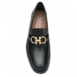 ◆당일◆23SS 롤로 ROLO 금장 더블 간치니 로퍼 블랙 0712557