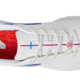 ◆당일◆23SS 스트라이프 MG4+ 쿼터 골프화 화이트 G4MS23EF28 SNO