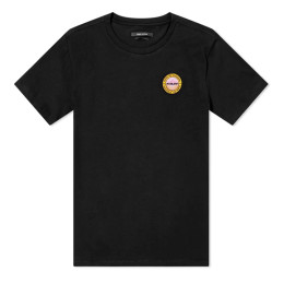 ◆13주년◆ANNAXOU 로고 패치 티셔츠 블랙 TS0850 22E038I 01BK