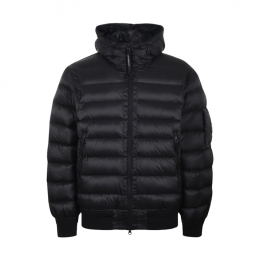 ◆당일◆25FW DD 쉘 렌즈 와펜 블루종 후드 패딩자켓 블랙 19CMOW002A 110416A 999