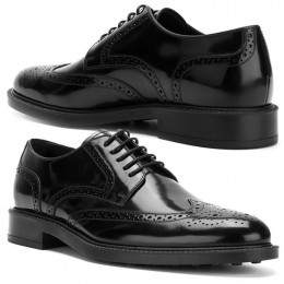 ◆당일◆23SS 곰마 펀칭 레이스업 더비 슈즈 블랙 XXM45A00C10 AKT B999