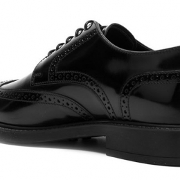 ◆당일◆23SS 곰마 펀칭 레이스업 더비 슈즈 블랙 XXM45A00C10 AKT B999