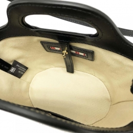 ◆당일◆25SS 로고 자수 트로피칼리아 마이크로 크로스&토트백 블랙 BMMP0067Q0 P3860 00N99