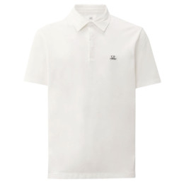◆당일◆25SS 로고 패치 폴로 티셔츠 화이트 18CMPL165A 005263W 103