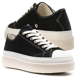 ◆당일◆23SS AUSTEN 캔버스 테니스 로우 스니커즈 블랙 BK0025FA A1E76S 01BK