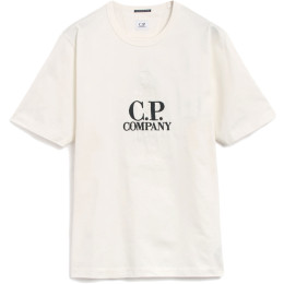 ◆당일◆25SS 로고 자수 티셔츠 화이트 18CMTS106A 110301W 103