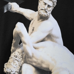 ◆14주년◆켄타루오스 썬더 티셔츠 블랙 PBJT11E S3561 1357