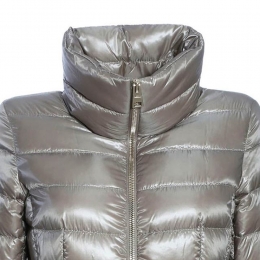 ◆당일◆25FW 마리아 MARIA 하이넥 라이트 패딩 그레이 PI0002DIC 12017Z 9406