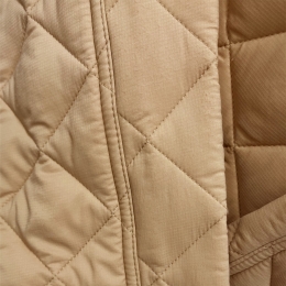 ◆스크래치◆여성 다이아몬트 퀄팅 후드 코트 자켓 베이지 8069407