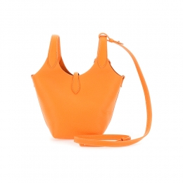 ◆당일◆26SS 포니 로고 플레이 레더 토트&크로스백 오렌지 428944657 002