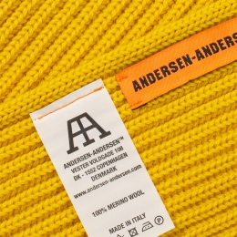 ◆당일◆23FW 골지 울 머플러 옐로우 SCARF YELLOW