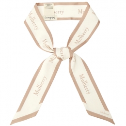 ◆당일◆24FW 로고 보더 스키니 스카프 메이플/초크 VS4726 923 E632