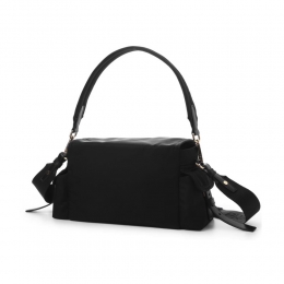 26SS 삼각로고 리나일론 미디움 토트&숄더백 블랙 1BD394 RDLN F0002