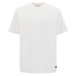 ◆당일◆24FW 로고 라벨 포켓 티셔츠 옵틱화이트 BL0247 183