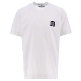 ◆키즈◆23SS 키즈 로고 패치 티셔츠 화이트 781620147 V0001