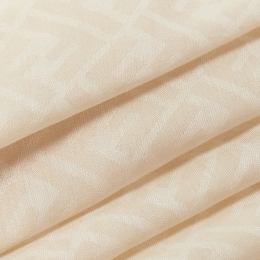◆당일◆26SS FF 자카드 패턴 코튼 스카프 베이지 FXT333 AV9K F1DY0