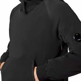 ◆15주년◆렌즈 와펜 나일론 후드티 블랙 09CMSS186A 005814G 999