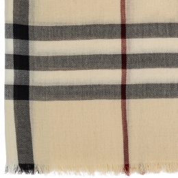 ◆당일◆26SS 자이언트 체크 스카프/머플러 스톤 8090720