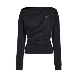 ◆당일◆25FW 헤보 HEBO 드레이프 맨투맨 블랙 3I010015 J006O N401