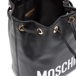 ◆당일◆22SS 메탈 로고 프린트 버킷백 블랙 A8406 8001 1555