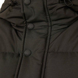 ◆당일◆25FW 버포드 BURFORD 로고 패딩자켓 블랙 8110360