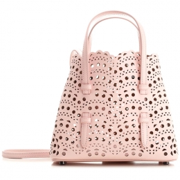 ◆당일◆23FW 미나 MINA 20 펀칭 토트&크로스백 로즈 AA1S06720C0A44 420
