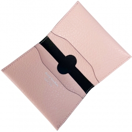 ◆당일◆25FW 로고 바이폴드 카드지갑 파우더핑크 CG0273 AD5