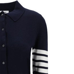 ◆당일◆25SS 사선 완장 니트 셔츠 가디건 네이비 FKL003A Y3036 415