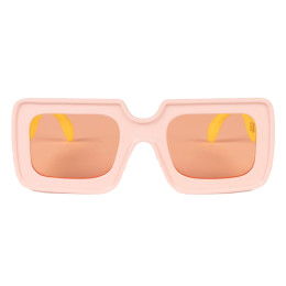 ◆키즈◆22FW 키즈 로고 선글라스 핑크 F22124 046XX
