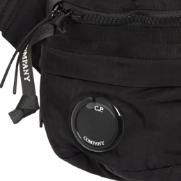 ◆당일◆26SS 렌즈 와펜 나일론 B 웨이스트백 블랙 20CMAC043A 005269G 999