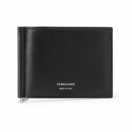 ◆당일◆26SS 실버 음각 로고 머니클립 블랙 66-1327 0770092