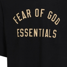 ◆당일◆25SS 에센셜 로고 저지 크루넥 티셔츠 블랙 125BT244190F BLACK