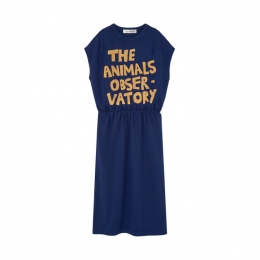 ◆키즈◆키즈 오르카 미디 드레스 딥블루 S26028 234BL