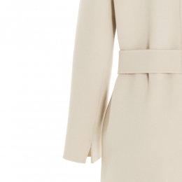 ◆당일◆25FW 폴도 POLDO 벨티드 롱 울 코트 에크루 2529016043 031