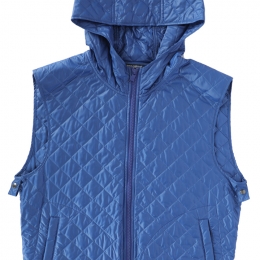 ◆12주년◆금장 플레이트 레이어드 자켓 블루 G9L00T FUMN4