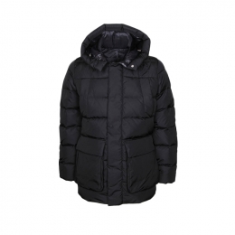 ◆당일◆25FW 빅시오 BIXIO 후드 패딩자켓 블랙 VUDJ07025K0001 BKS