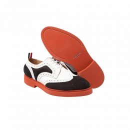 ◆15주년◆패디드 누벅 윙 브로그 블랙/화이트 MFD280APM412