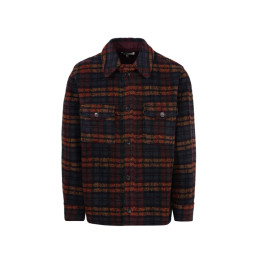 ◆14주년◆KERVONT 체크 셔츠자켓 블랙 VE1839 22A011H MUBK