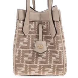 ◆당일◆25FW 오리가미 미니 FF 자카드 숄더백 베이지 8BS083 AUPX F1SNP