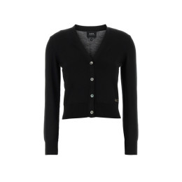 ◆당일◆26SS 로고 브이넥 가디건 블랙 COEZJ F22330 LZZ