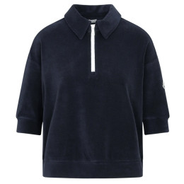 ◆당일◆24FW 로고 패치 테리 반집업 카라 티셔츠 네이비 8A000 06 596LS 778