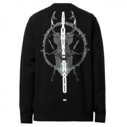 ◆12주년◆MILLA 프린트 맨투맨 블랙 CMBA009F175060711088