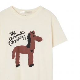 ◆키즈◆키즈 루스터 반팔 티셔츠 로우화이트 S26188 221BF