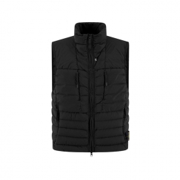 ◆당일◆25FW 와펜 패치 심리스 터널 나일론 패딩조끼 블랙 K2S15 G100004 S0183 V0029