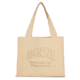 ◆당일◆25SS 로고 자수 토트백 베이지 A5575 482