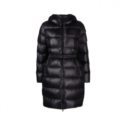 ◆당일◆25FW 추 CHOO 로고 패딩자켓 블랙 VDDJ35635K0001 BKS