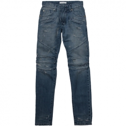 ◆14주년◆무릎절개 멀티디스 스키니진 데님블루 HP55205J 15205 725