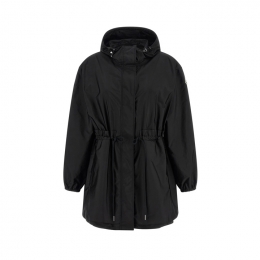 26SS 웨트 WETEAU 로고 패치 후드자켓 블랙 1A001 35 539ZD 999